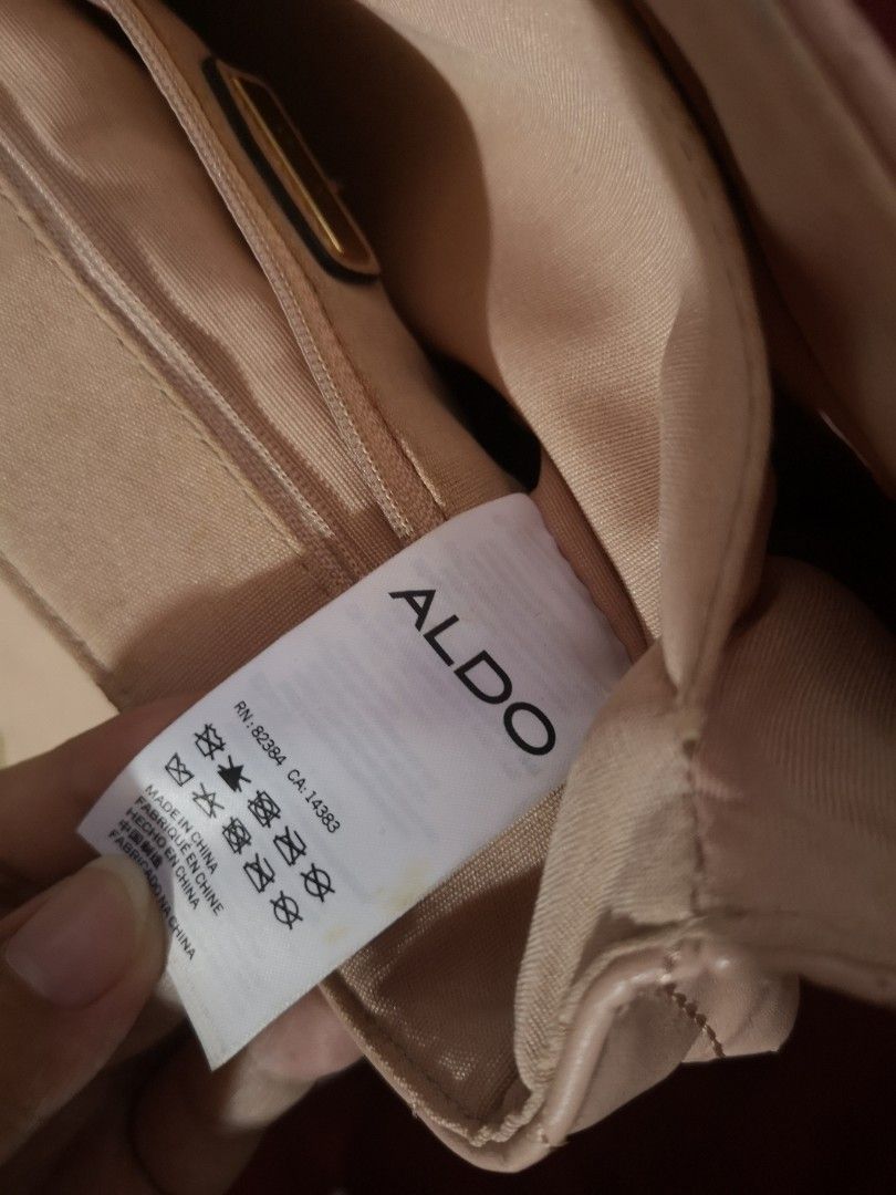 Aldo light pink quilted handbag Women s Fashion Bags Wallets