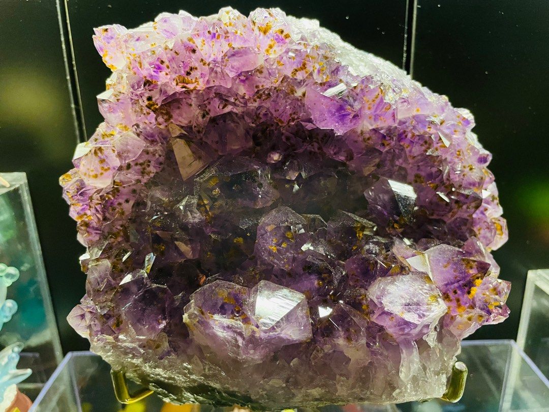 Gold amethyst sale