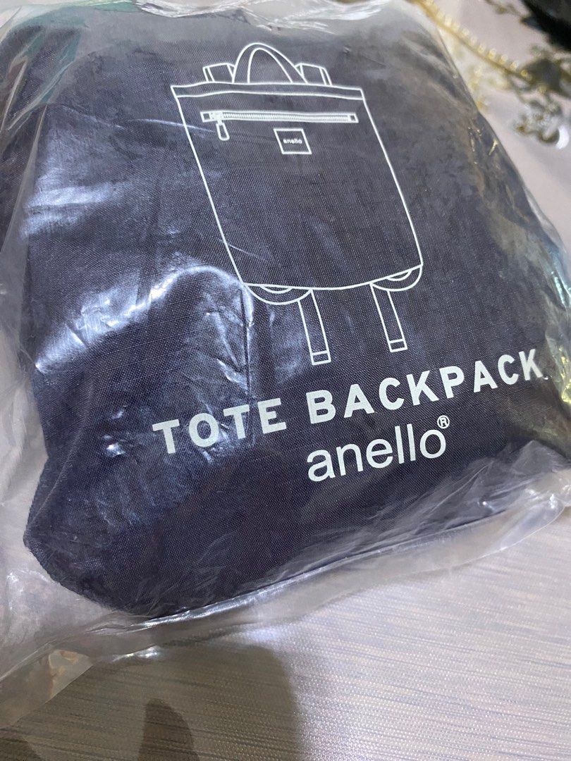 Anello Pokepa Tote Backpack Foldable, Men's Fashion, Bags, Backpacks on