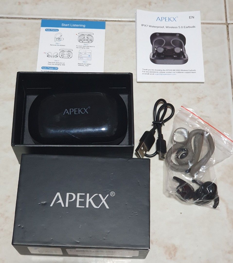 Apekx best sale earbuds review