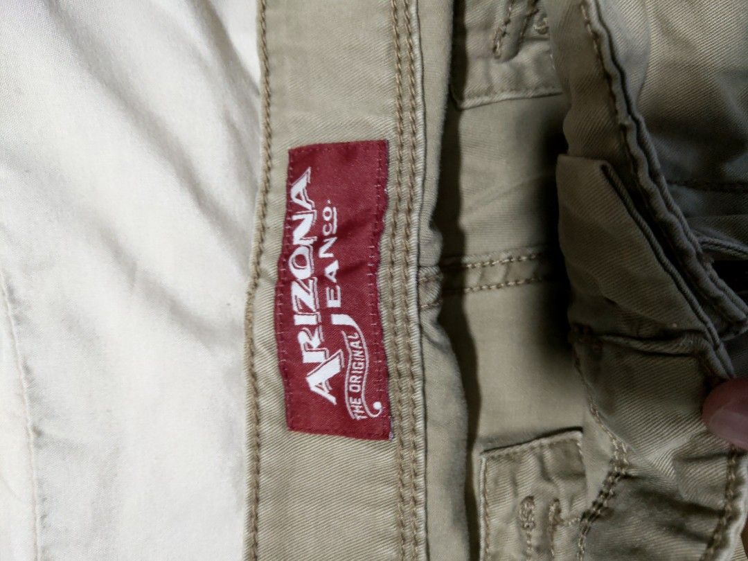 Arizona Jean Co Cargo Pants Size 5 100  Depop