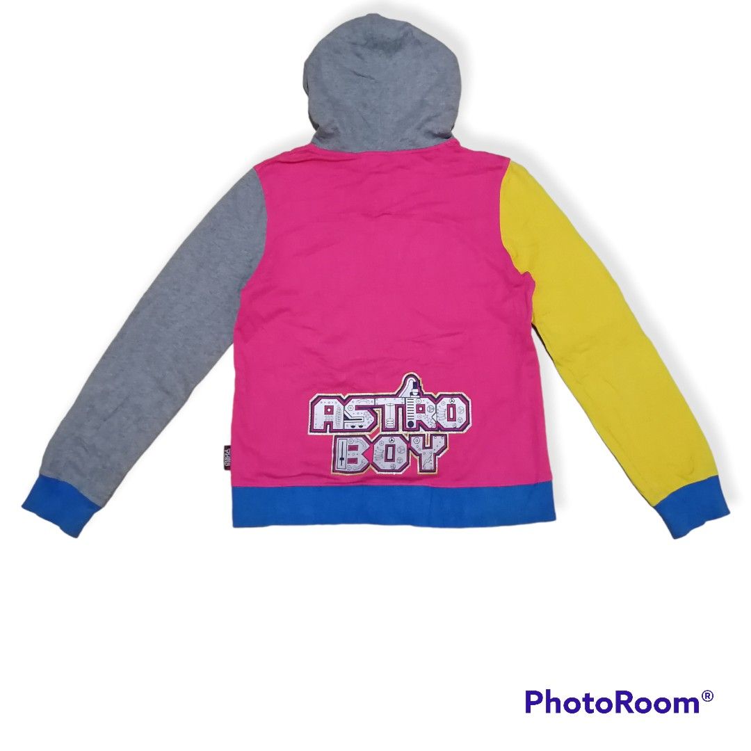 Astro Boy Graphic Print Fleece Pullover Hoodie Adult Sz XL Tezuka  productions