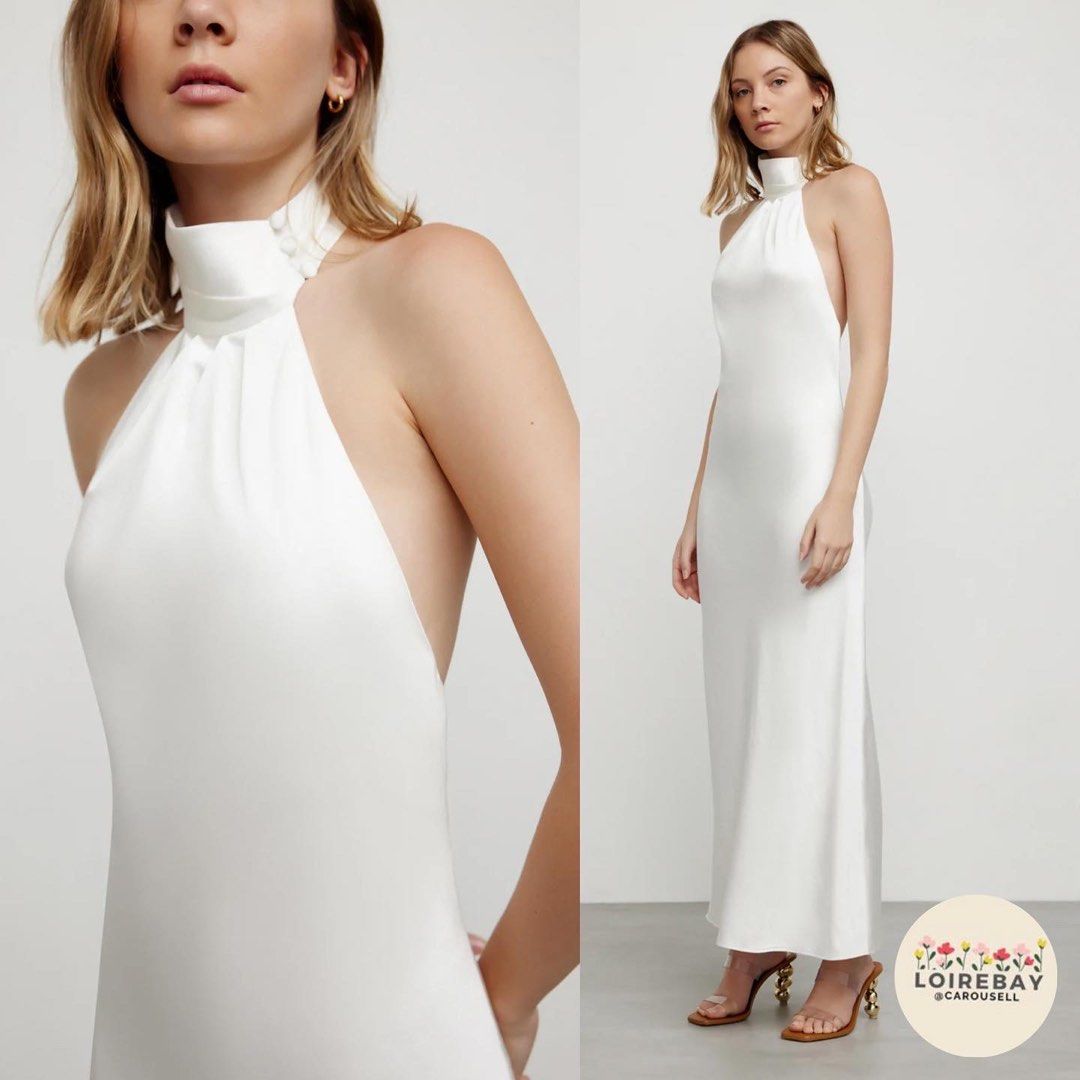 significant other darcy backless halter dress Significant Other Darcy Backless Halter Dress