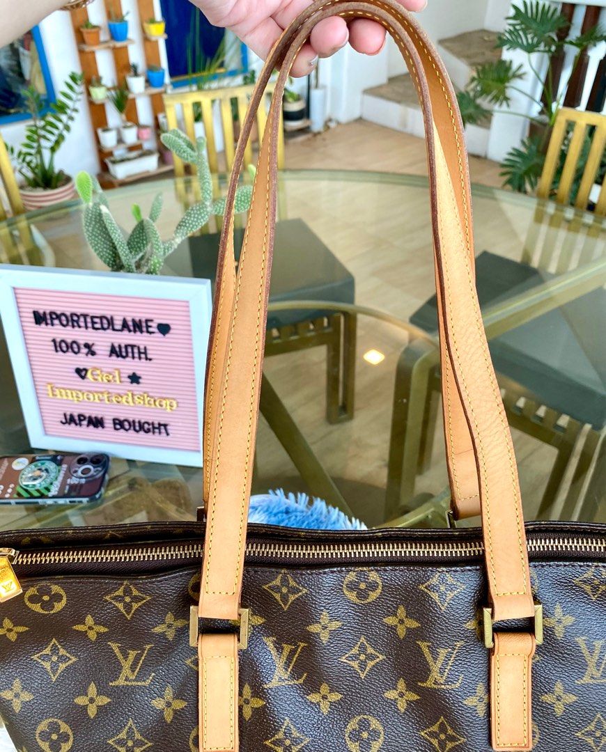 AUTH EUC LV LOUIS VUITTON CABAS MEZZO GM SHOULDER BAG Luxury Bags Wallets on Carousell
