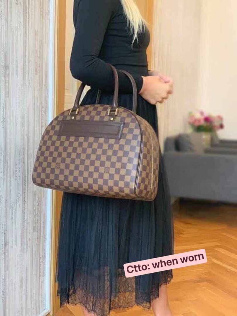 Louis Vuitton 1999 Pre-owned Damier Ebène Nolita Handbag