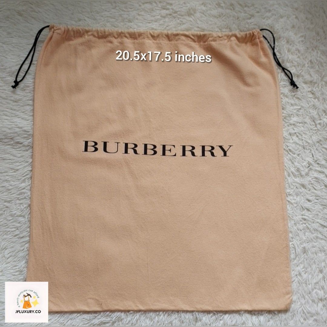 Burberry original dust bag clearance