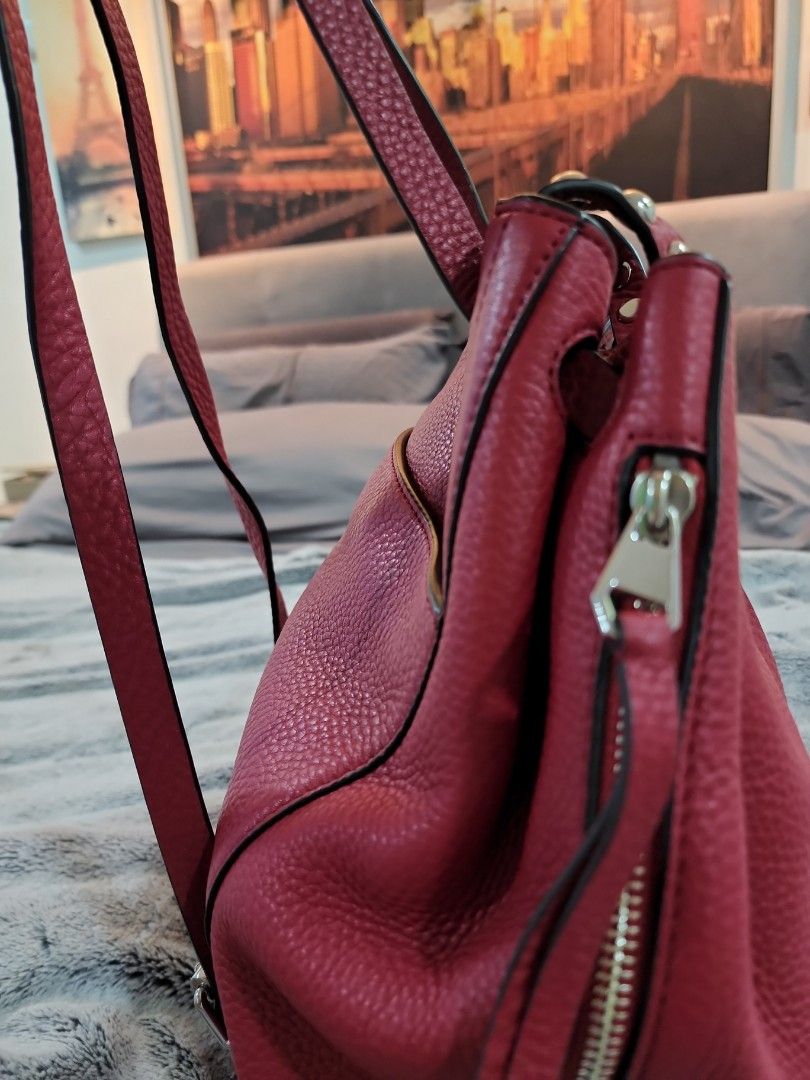Rebecca minkoff red backpack best sale