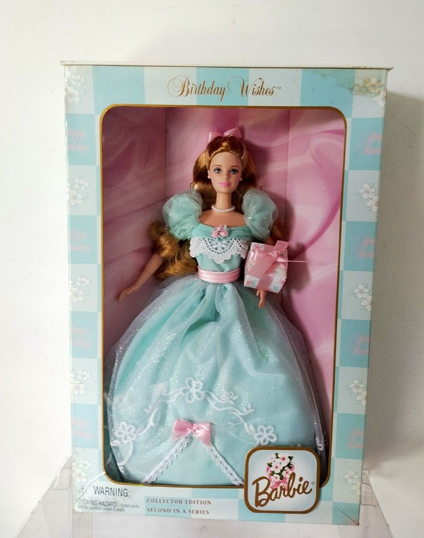 Birthday wishes barbie collector edition 1999 outlet