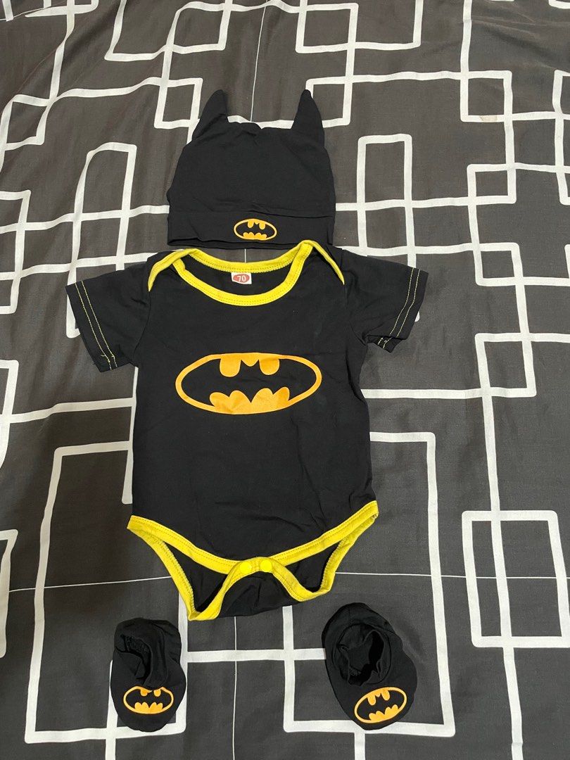 Batman Costume for baby, Babies & Kids, Babies & Kids Fashion on Carousell