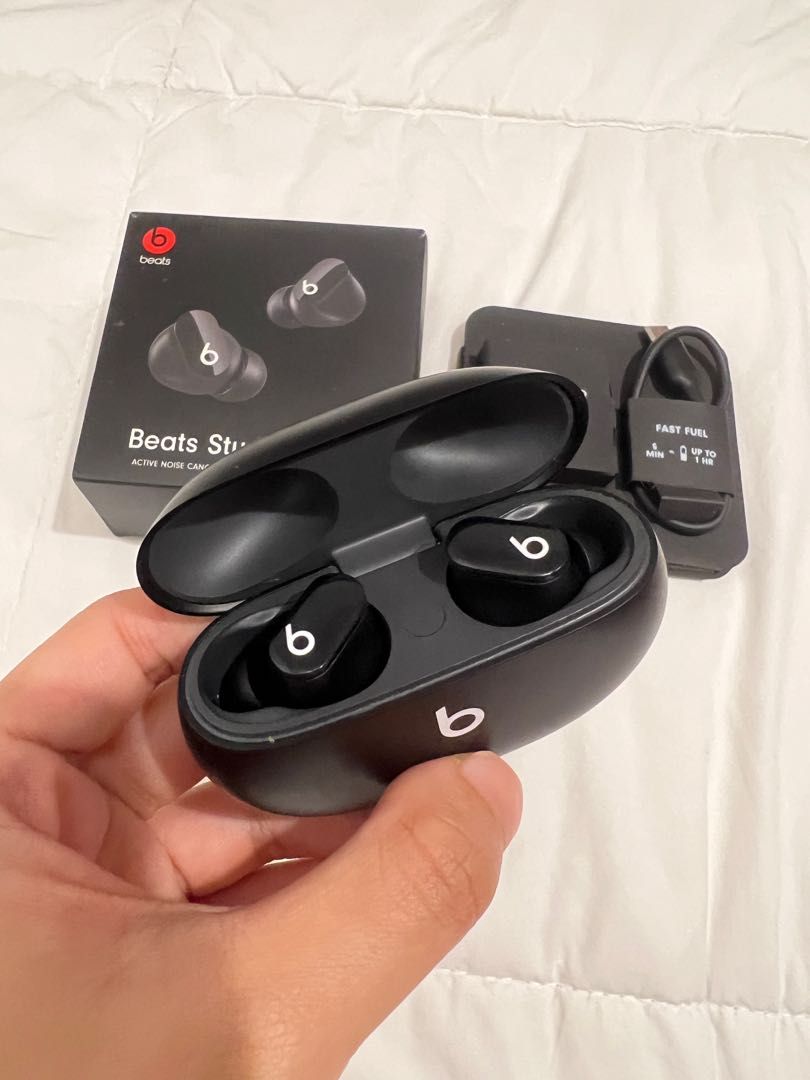 BEATS STUDIO BUDS (Black) Active Noise Cancelling & Transparency Mode