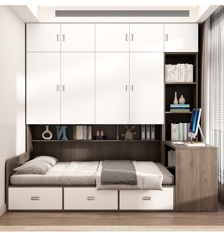 Tatami/bed wardrobe/desk/multifunctional combination, Furniture & Home ...