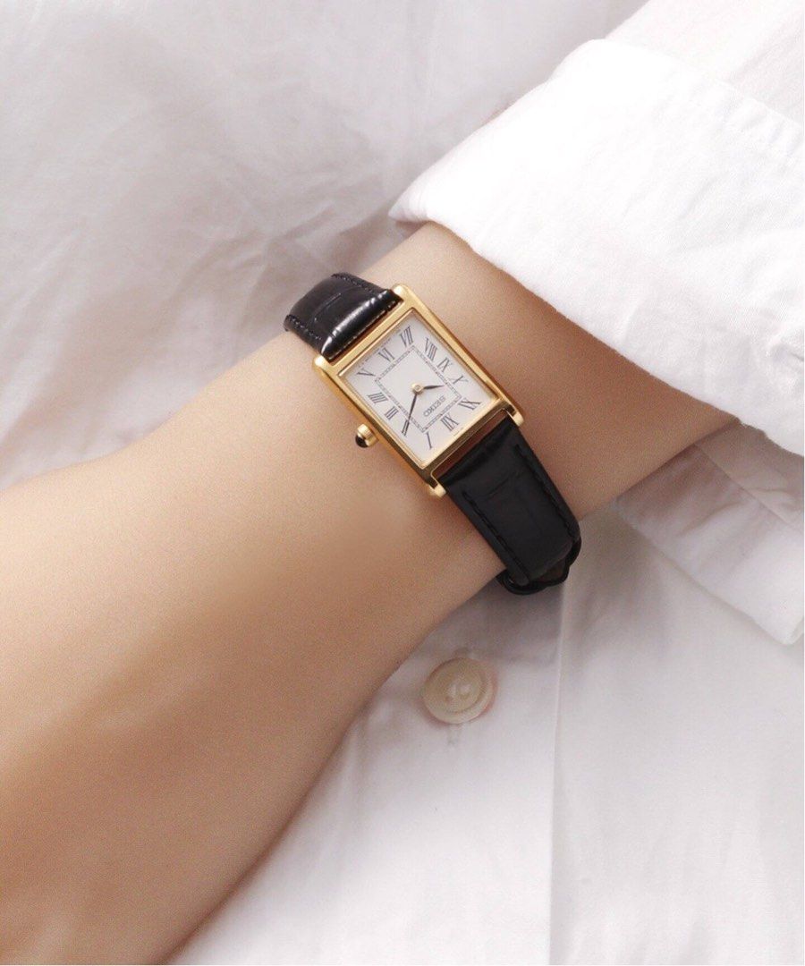 BNIB] SEIKO Tank (Cartier style), Women's Fashion, Watches & Accessories,  Watches on Carousell