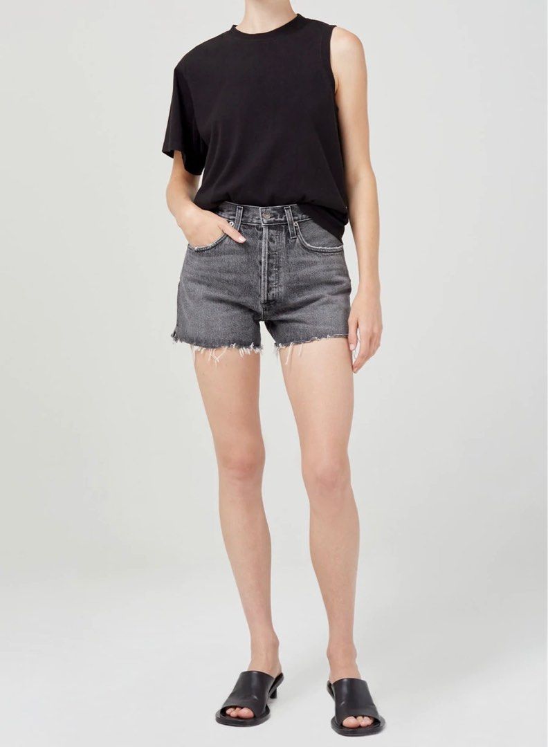Agolde high rise clearance shorts