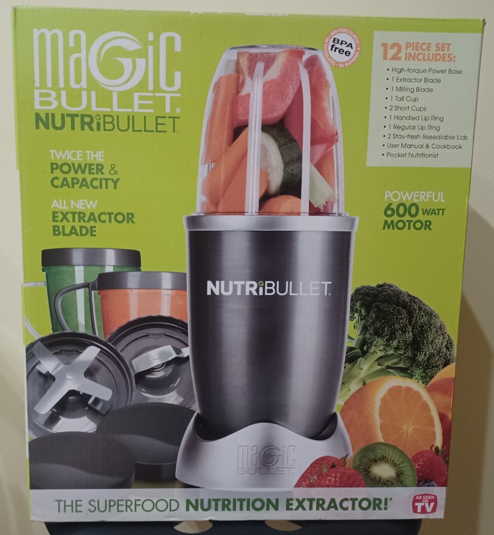 BRAND NEW Nutribullet Magic Bullet Extractor, TV & Home Appliances