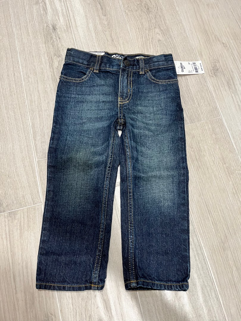 Brand New OshKosh Jeans, Babies & Kids, Babies & Kids Fashion on Carousell