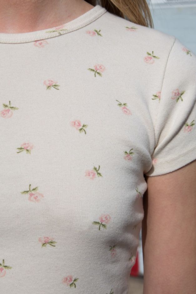 brandy floral ashlyn top, Women's Fashion, Tops, Shirts on Carousell