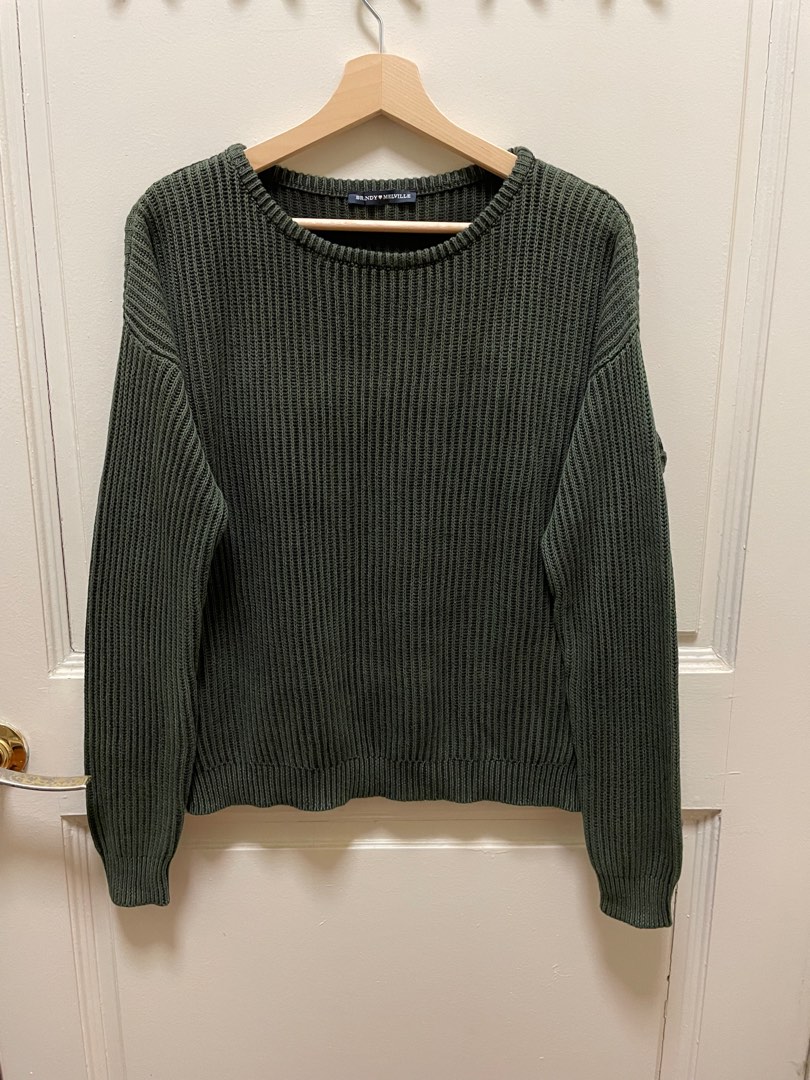 Brandy Melville Dark Green Long sleeve top Women s Fashion Tops