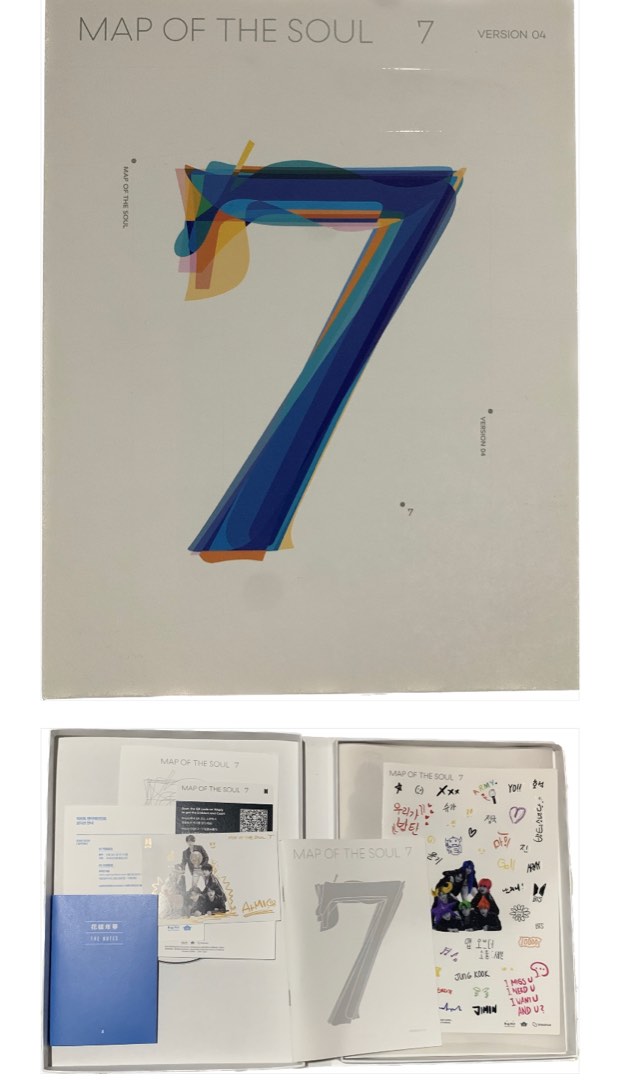 BTS Map of The Soul : 7 Version 4 (PC Taehyung Terpisah), K-Wave di ...