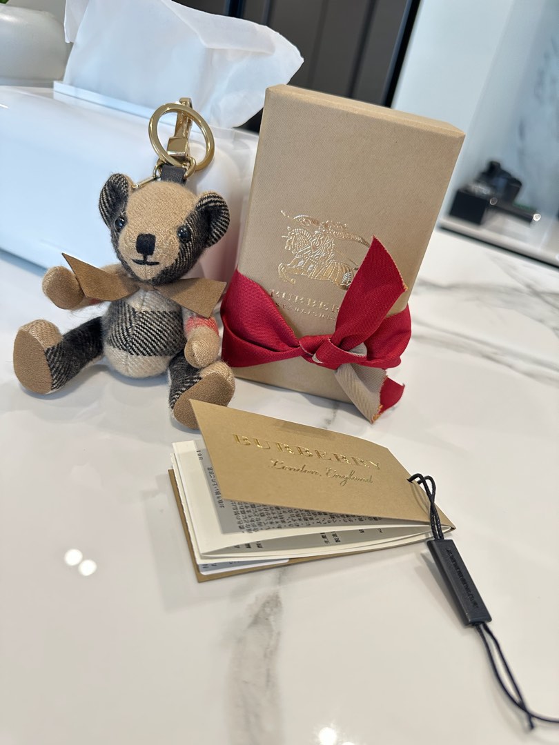 Burberry bear charm sale sale