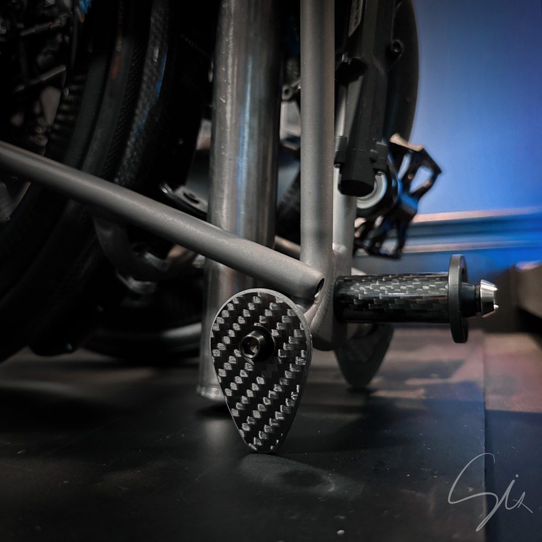 Carbon Folding Stand Brompton, Sports Equipment, Bicycles & Parts