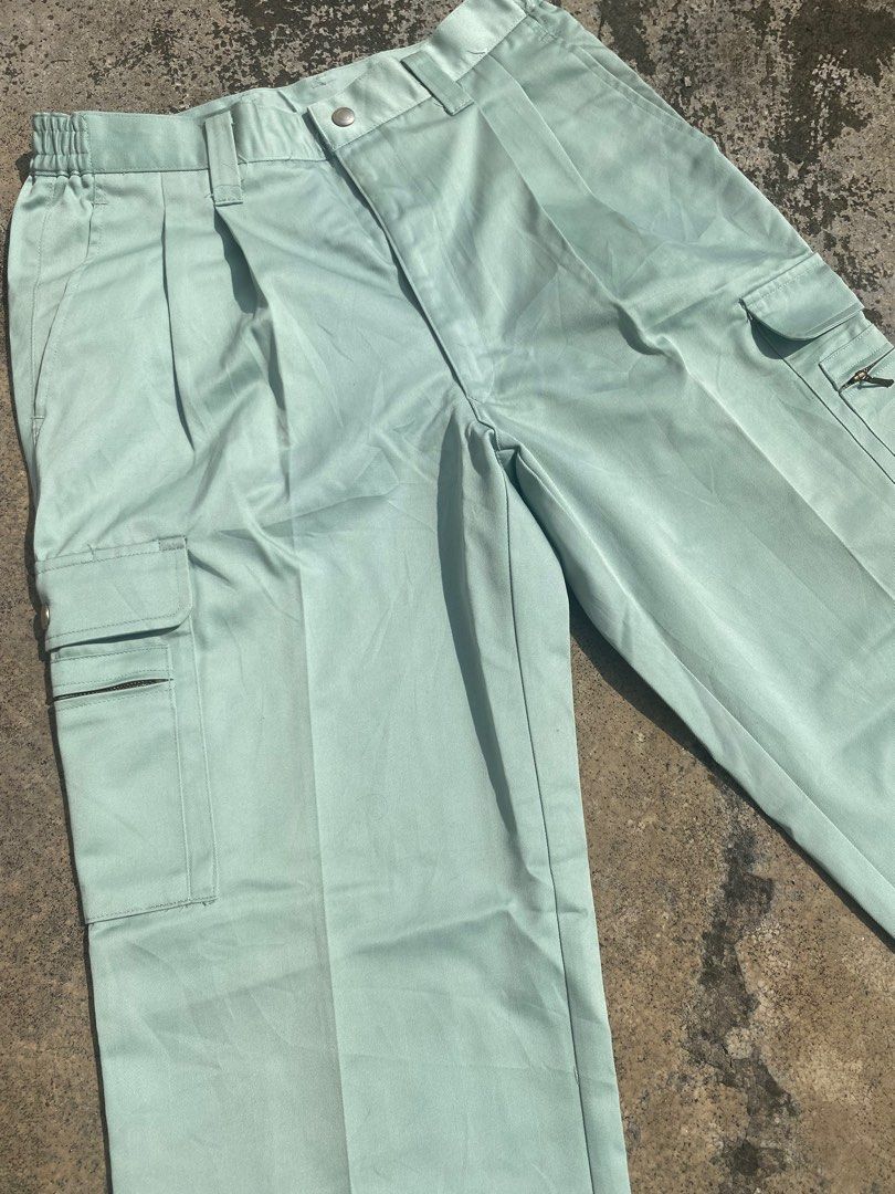 Cargo Pants Pastel Color, Men's Fashion, Bottoms, Jeans on Carousell