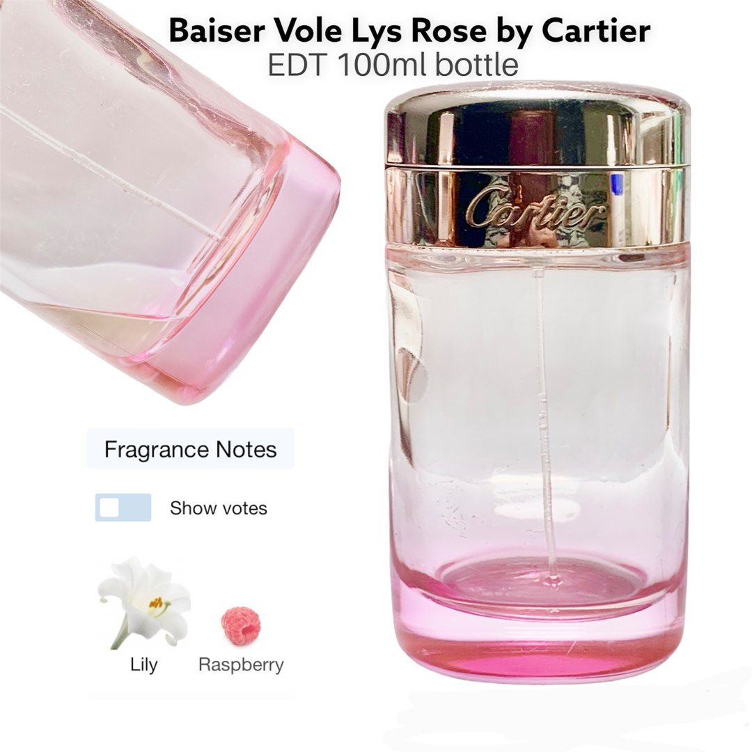Cartier lys rose outlet