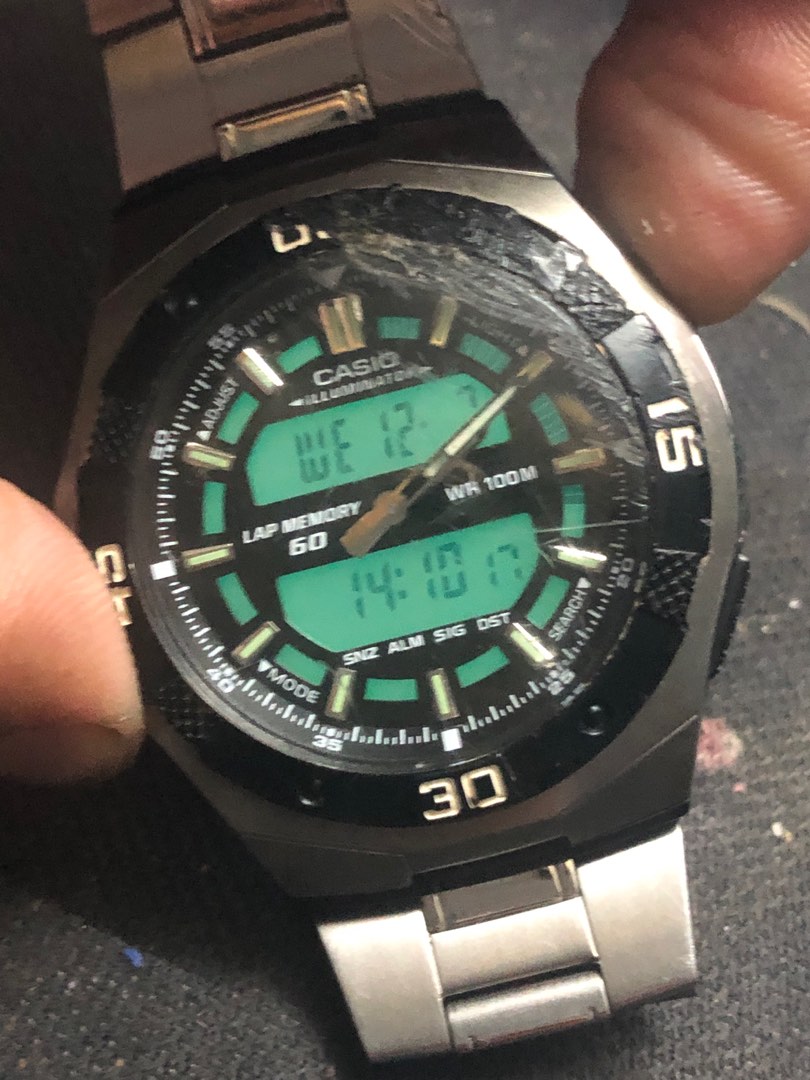 Casio AQ 164W Working Men s Fashion Watches Accessories Watches on Carousell