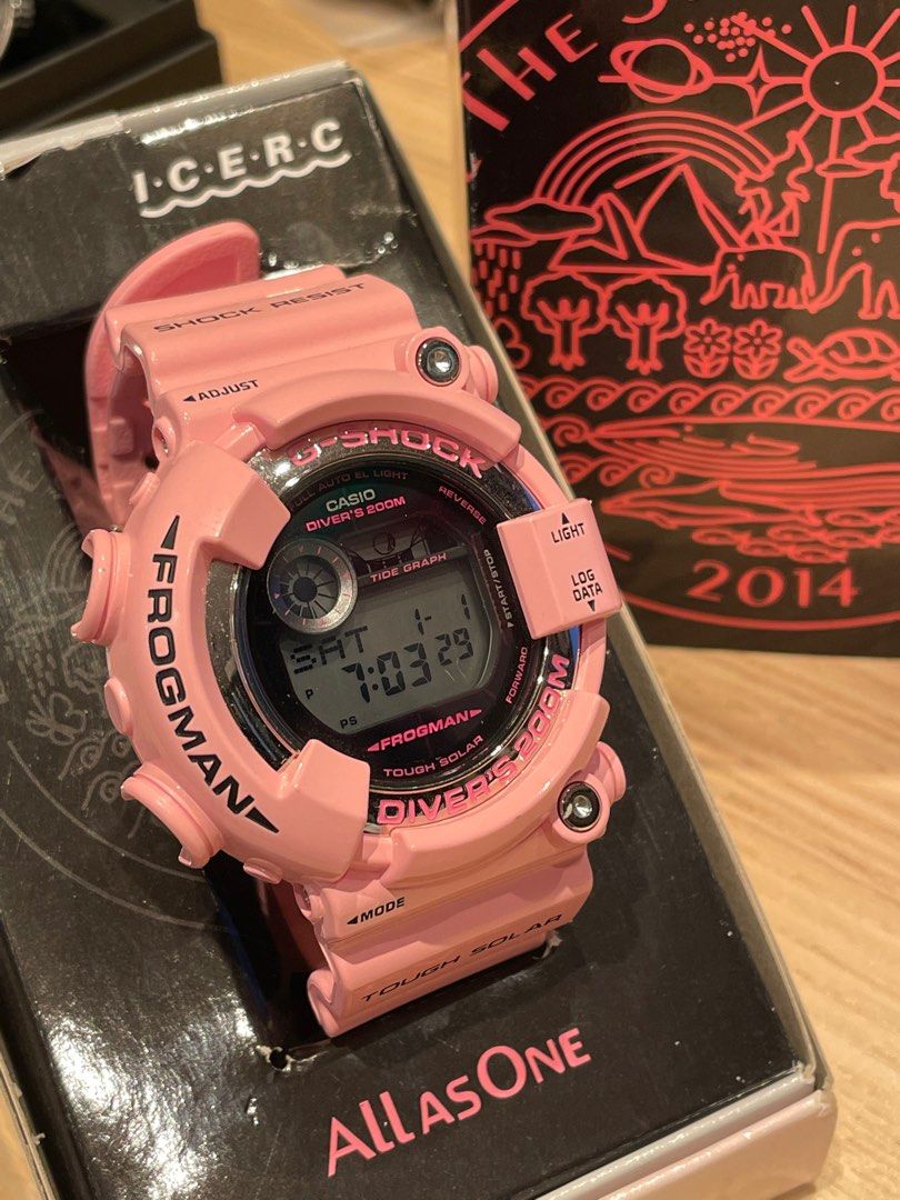 Casio G-Shock GF8250K-4JR Frogman, 名牌, 手錶- Carousell