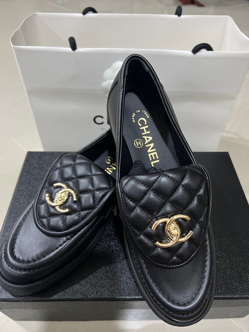 Chanel Loafers, Luxury, Sneakers & Footwear on Carousell