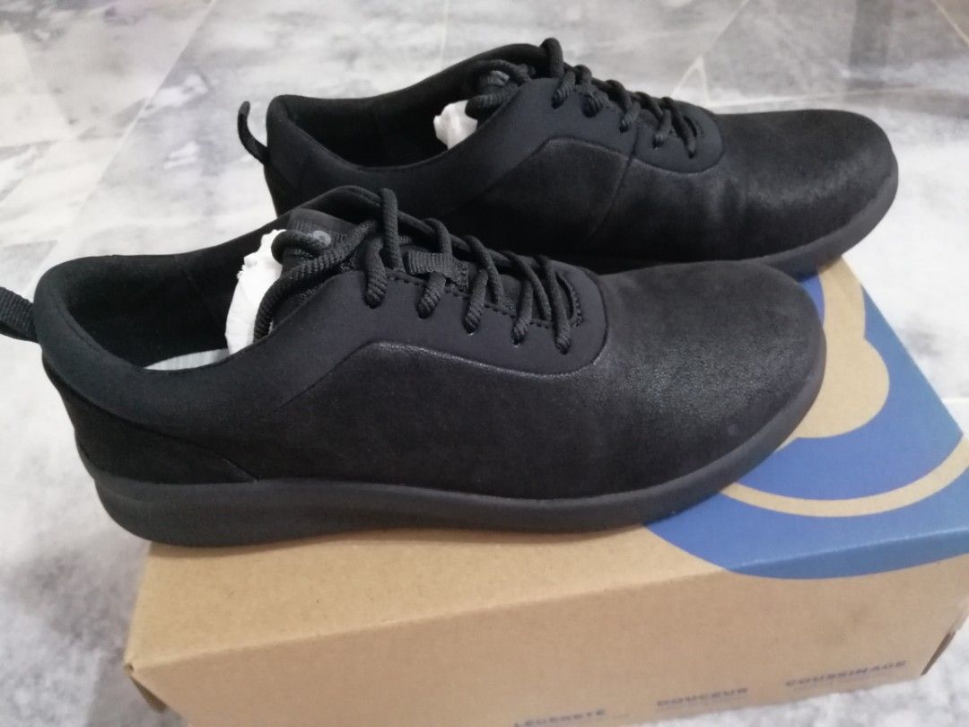 CLARKS Women s Cloudsteppers Sillian 2.0 Pace Black Textile Sneakers Shoe size UK5 Eur38 Us7.5 CN235