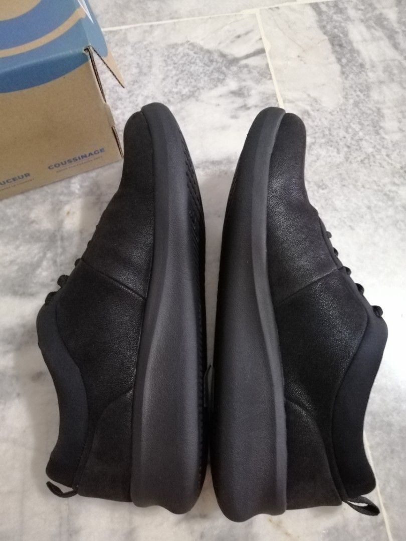 CLARKS Women s Cloudsteppers Sillian 2.0 Pace Black Textile Sneakers Shoe size UK5 Eur38 Us7.5 CN235
