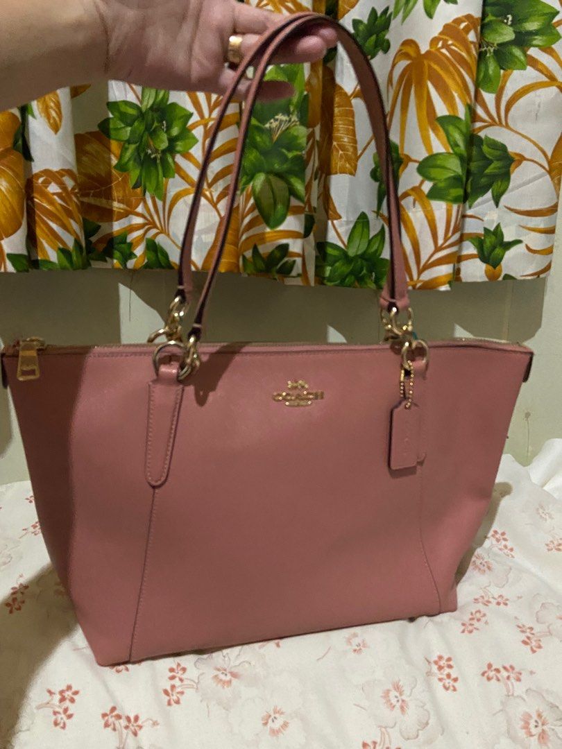 Coach ava tote pink shop