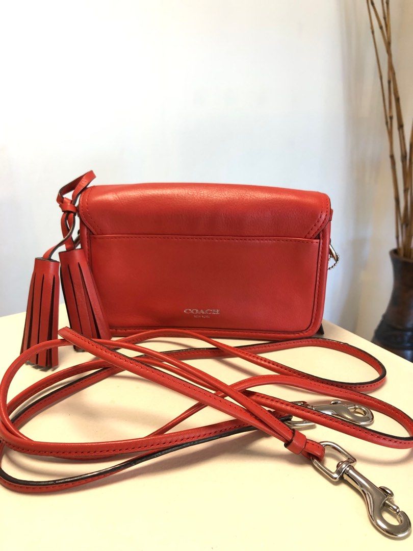 Coach bag with tassel online