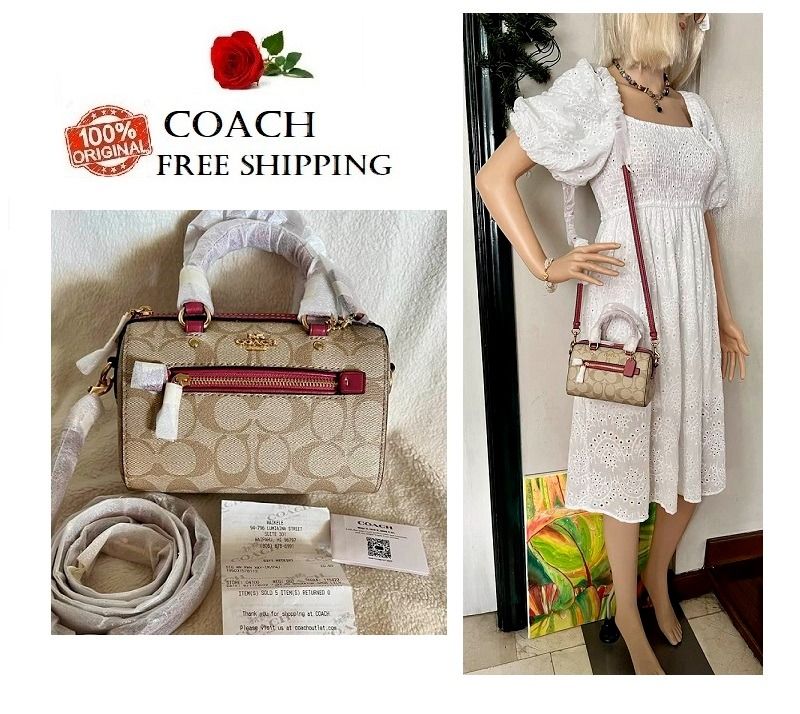 🆕 Coach Mini Rowan Crossbody, Women's Fashion, Bags & Wallets, Cross-body  Bags on Carousell