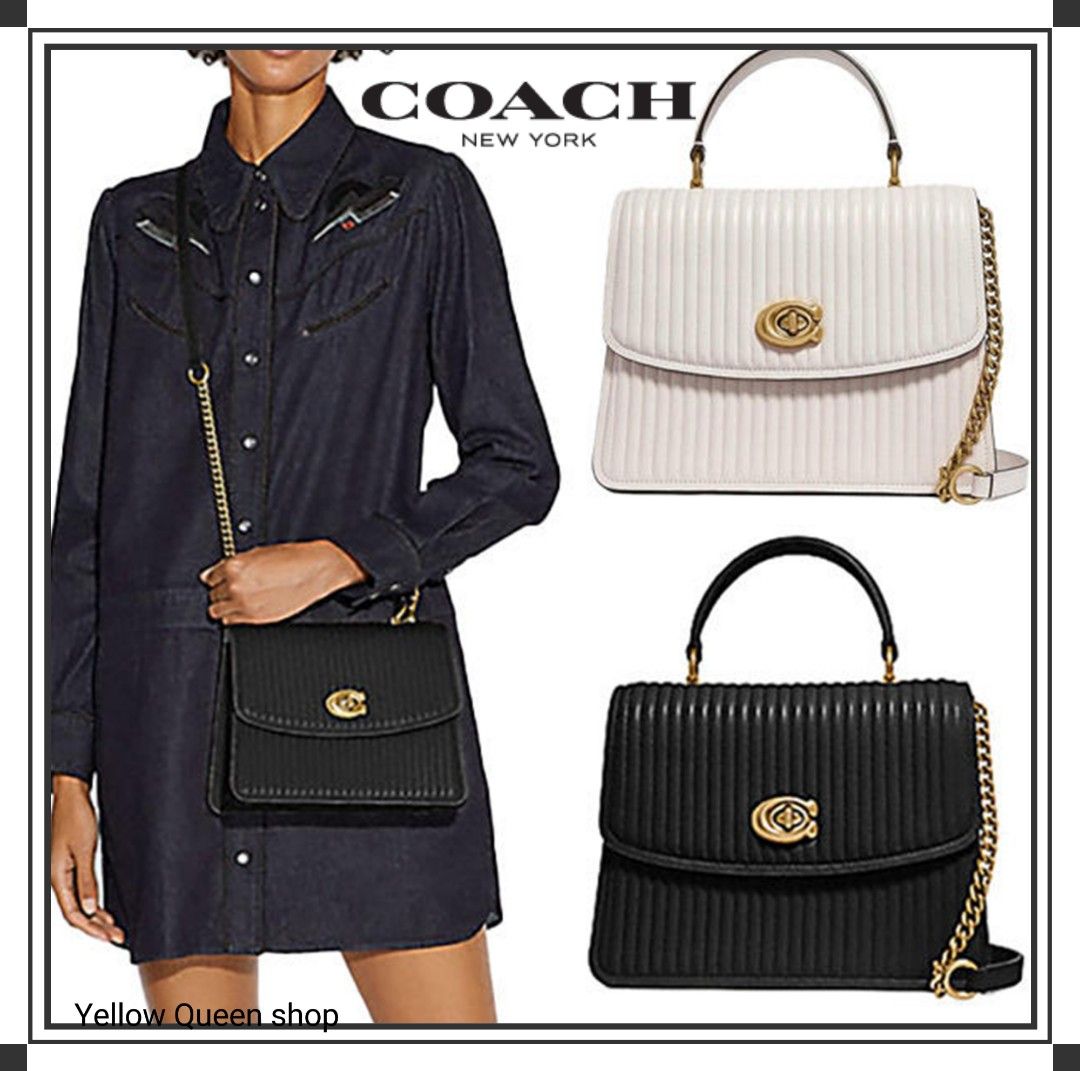 Coach Parker Top Handle With Quilting 52666 Carousell