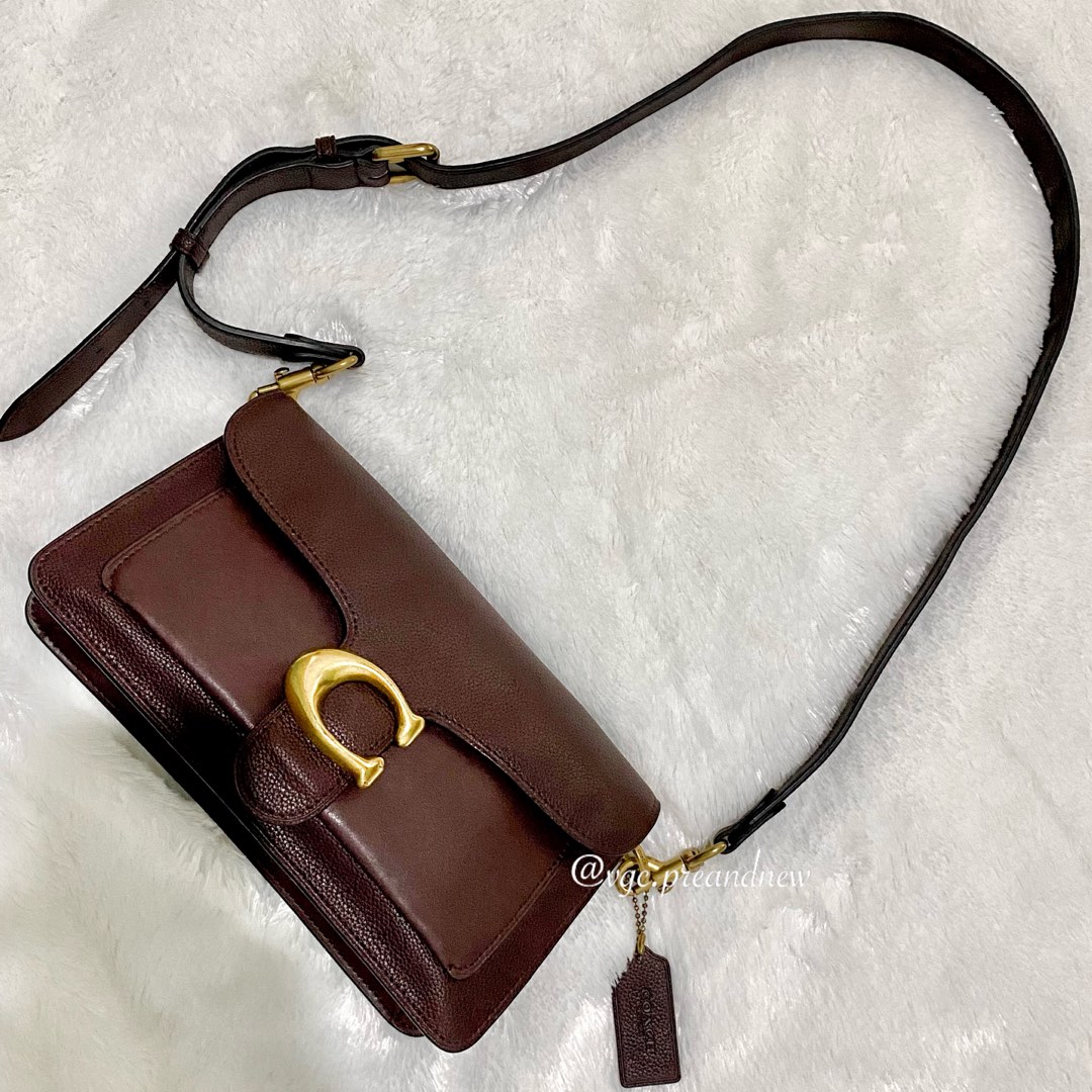 Coach Tabby 26 Oxblood, Barang Mewah, Tas & Dompet di Carousell