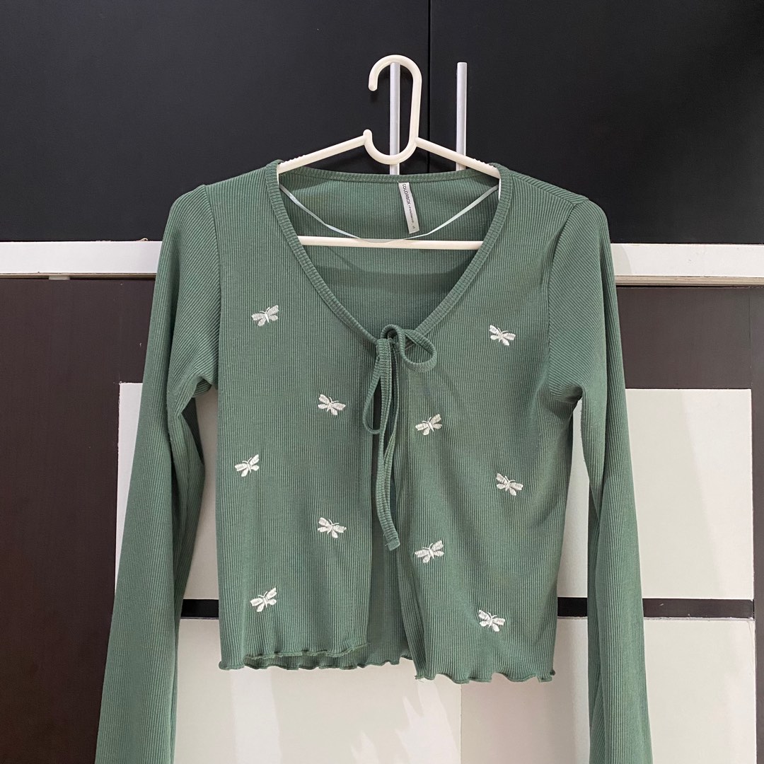 Colorbox Green Cardigan