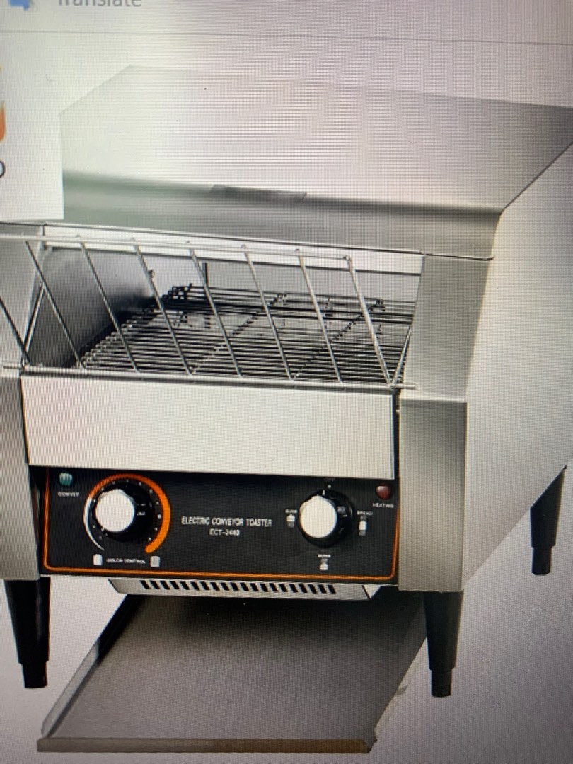 Commercial stainless steel electric conveyor toaster machine, TV & Home