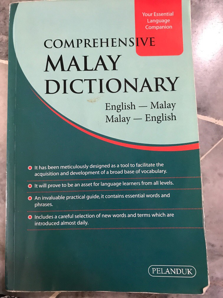 Comprehensive Malay Dictionary, Hobbies & Toys, Books & Magazines