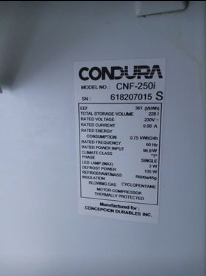 Condura cnf250i sale