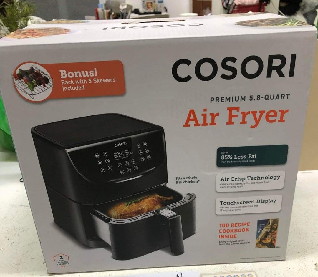 COSORI AIR FRYER, TV & Home Appliances, Kitchen Appliances, Fryers on