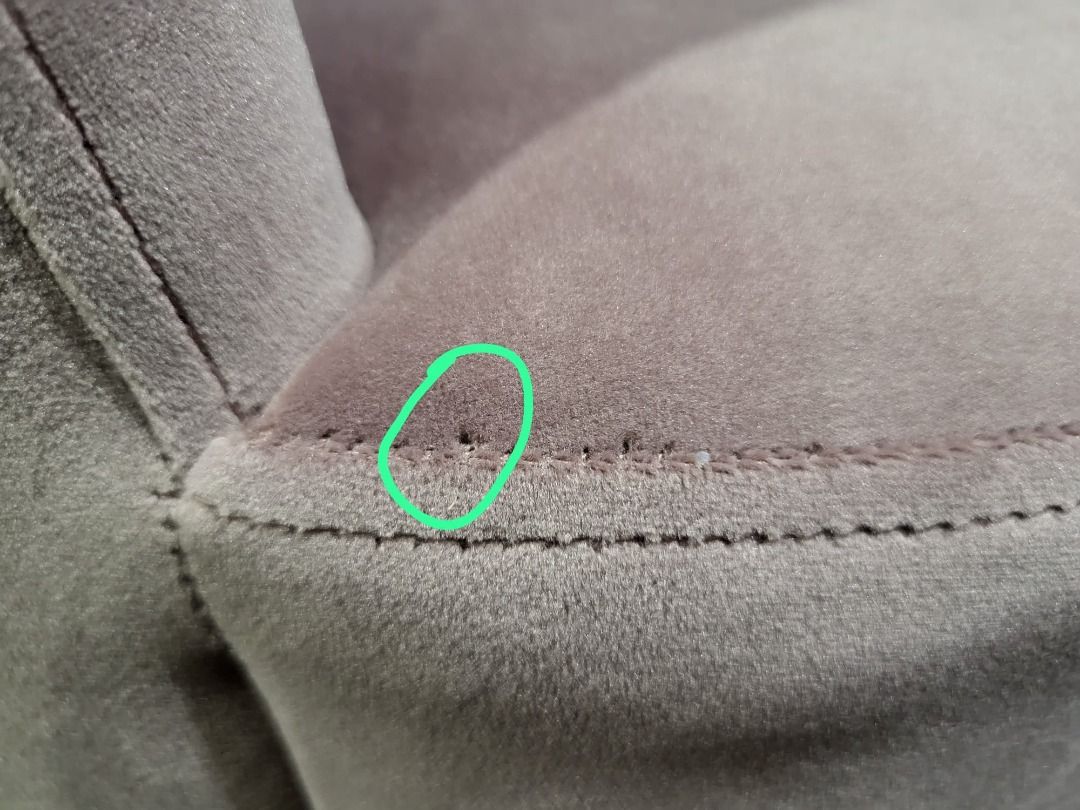 Crate & Barrel SWEET Ofelia Dusty Pink Velvet Swivel Dining Chair