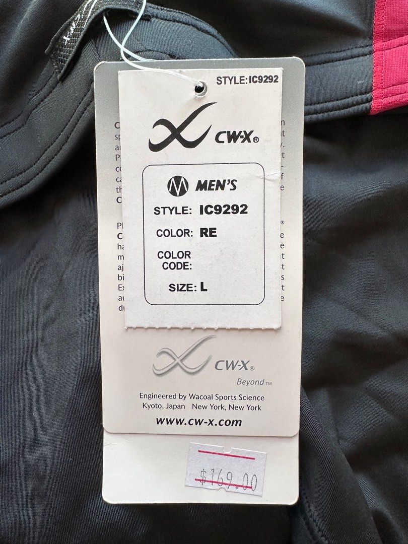 CW-X Revolution Tights, Men's Fashion, Activewear on Carousell