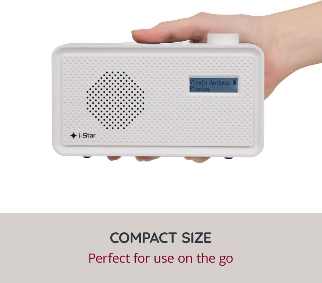 DAB/DAB Digital+ & FM Radio, Portable Mains and Battery Powered DAB ...