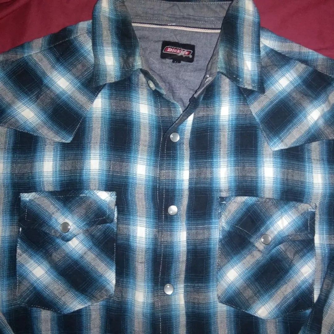 Dickies pearl snap shirt new arrivals