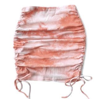 Drawstring Skirts Tiedye PINK | Rok Serut PINK
