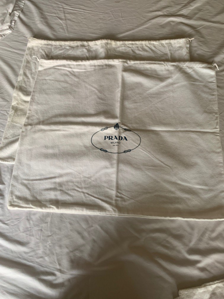 Dust Bags Prada, Luxury, Accessories on Carousell
