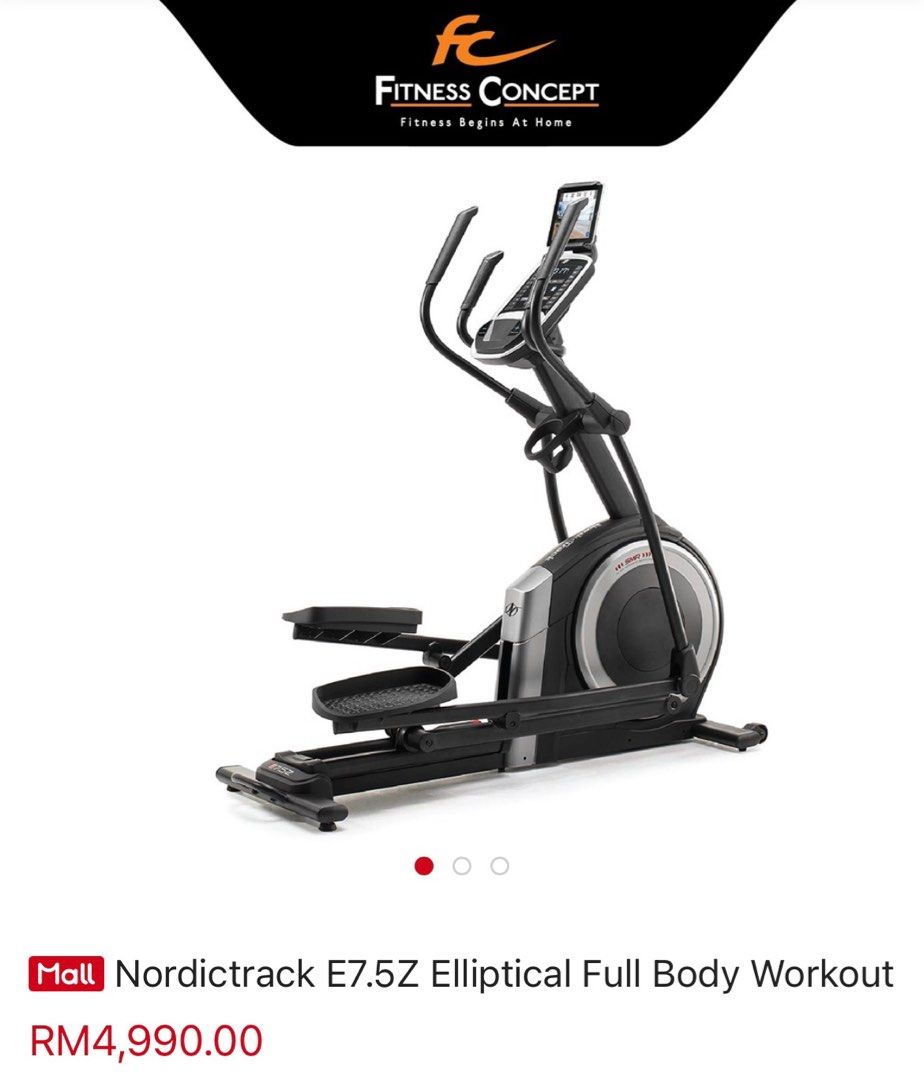Elliptical Nordictrack E7.5 Z