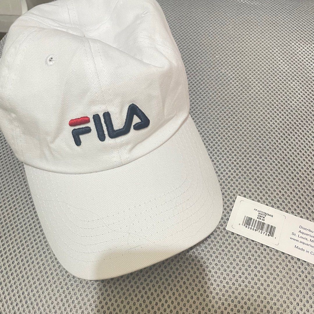 Fila white cap hotsell