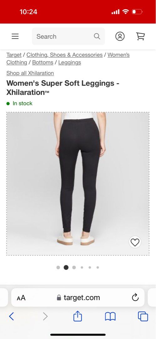 Xhilaration - Women's Super Soft Leggings Gray Size Large